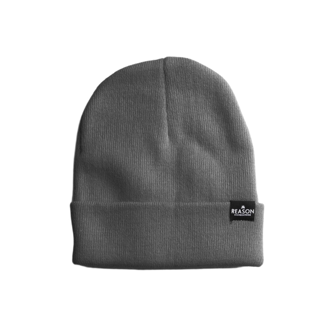 The Reason Roll Up Grey Beanie