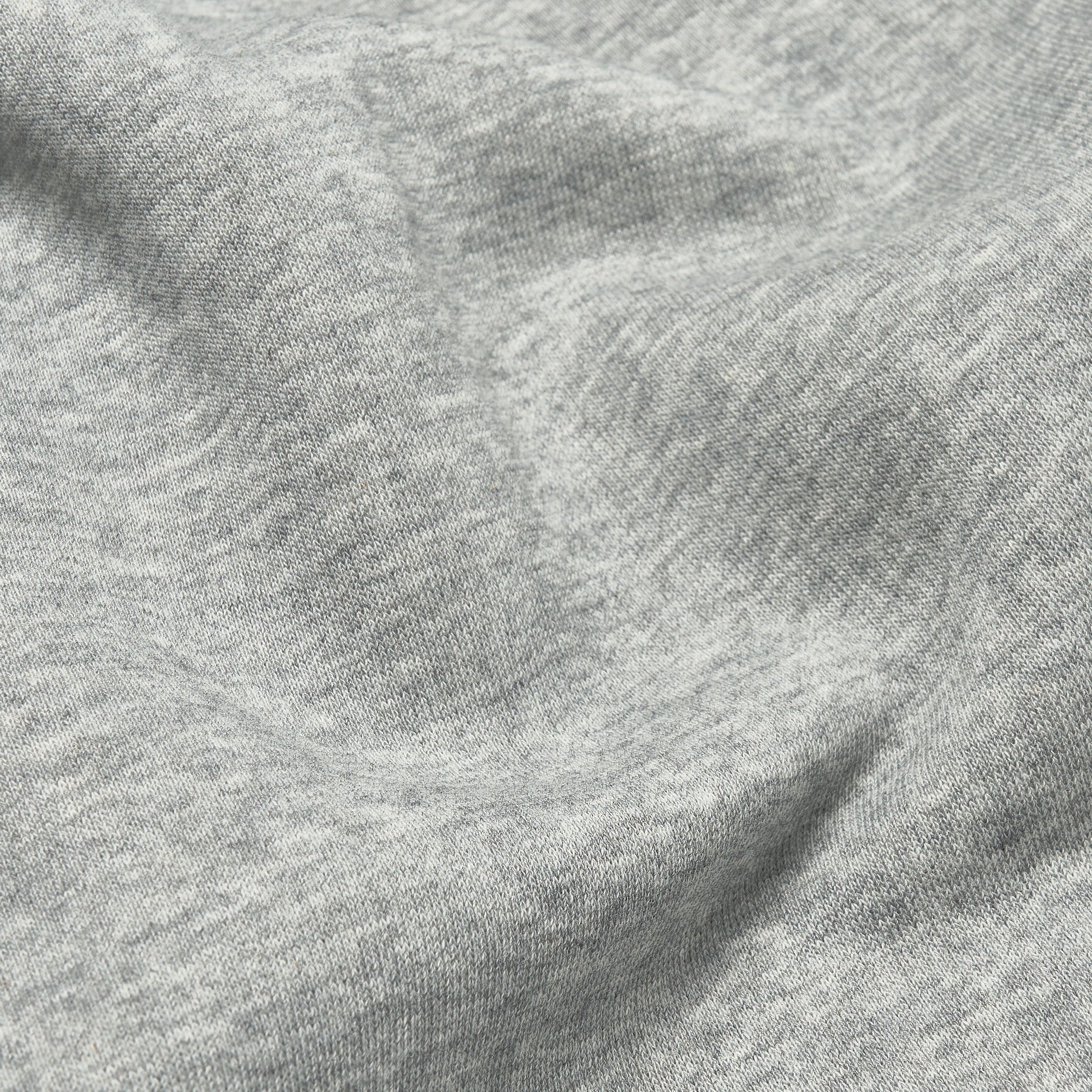 Close-up of grey fabric texture